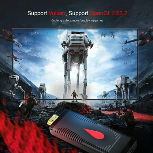 Мини ТВ Стик Медиаплеер Cмарт ТВ приставка TV box X96 S400 2/16 ГБ