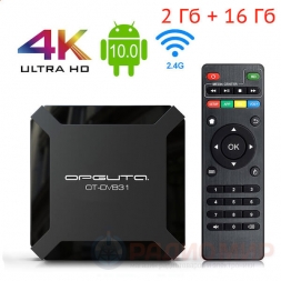 Android TV приставка 2/16 Гб X96Q Орбита DVB31