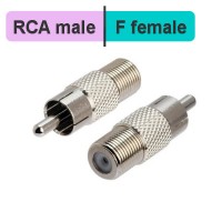 Переходник F female - RCA male