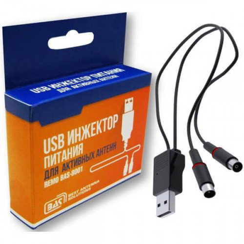 USB-инжектор питания 5В BAS-8001 Remo