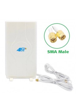 Антенна 4G, 800-2700 МГц, 24?дБ, MIMO, комнатная, GSM26