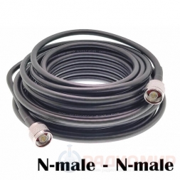 N male - male кабельная сборка, от 5 до 30 метров