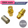 S-111-5D, разъем SMA вилка обжимной, под кабель 5D-FB