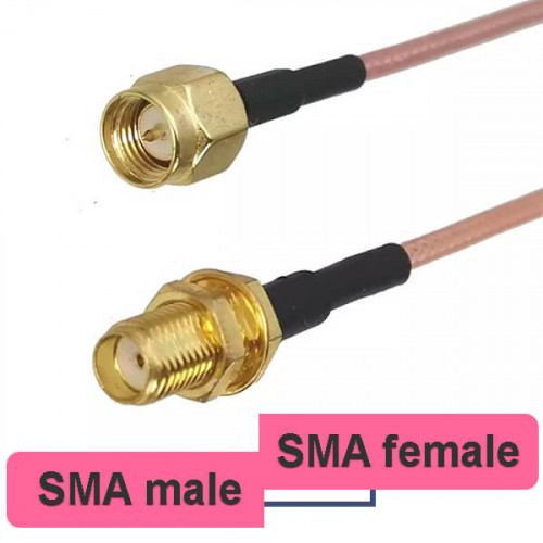 Переходник антенный SMA male - SMA female