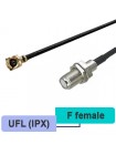 Переходник UFL (IPX) - F female для USB 3G/4G модемов