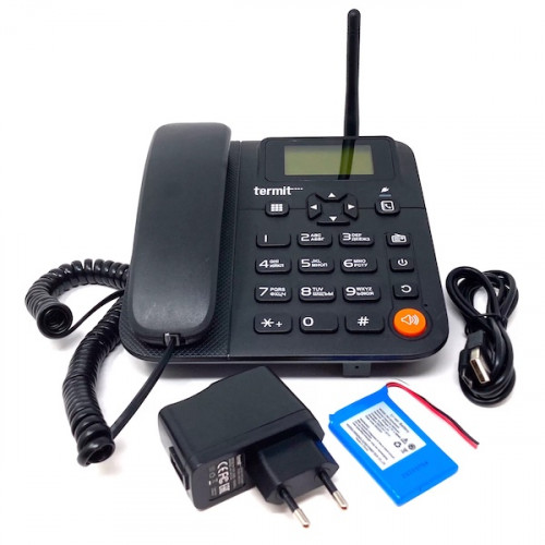 Стационарный телефон Termit FixPhone V2 rev.3.1 для SIM-карты и с усиленной антенной