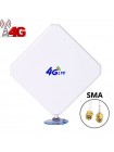 4G LTE антенна MIMO, 800-2700 МГц, 7дБ, комнатная на стекло, OT-GSM14