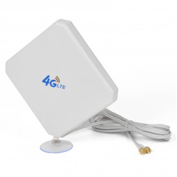 Антенна 4G, 800-2700 МГц, 7дБ, MIMO, комнатная, GSM14