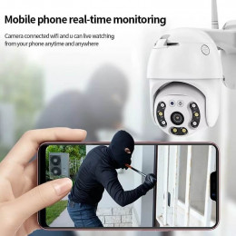 WiFi+LAN камера 2Мп, уличная с LED прожектором, VNI24 