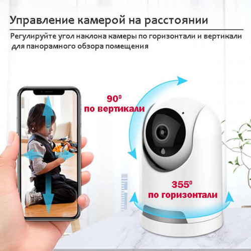 Панорамная WiFi камера Орбита OT-VNI44