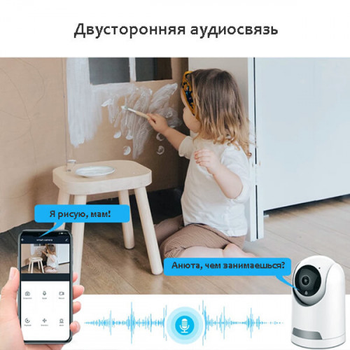 Панорамная WiFi камера Орбита OT-VNI44