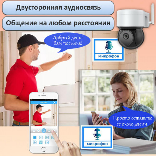 Уличная беспроводная WiFi камера Орбита OT-VNI46