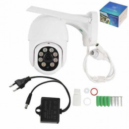 WiFi+LAN камера 5Мп, поворотная с LED прожектором, VNI66 