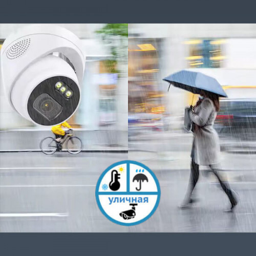 AltCam IDF23IR - 2Мп уличная IP-камера с POE и микрофоном