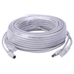 Кабель для IP камеры, обжатый, данные + питание, VNW08