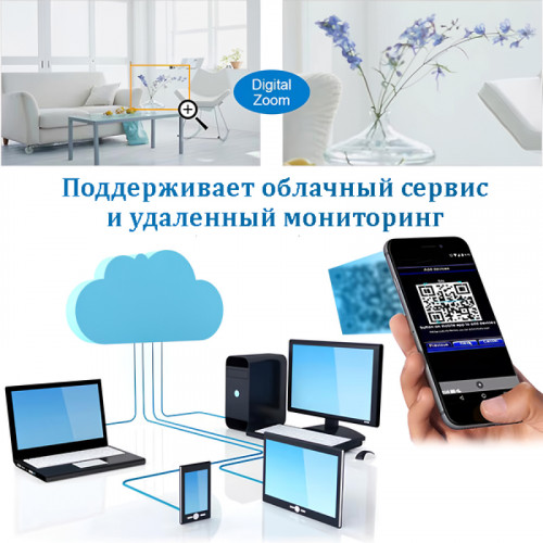 Видеорегистратор XVR AltCam DVR455 4 канала 5MP Lite (гибрид 5 в 1)