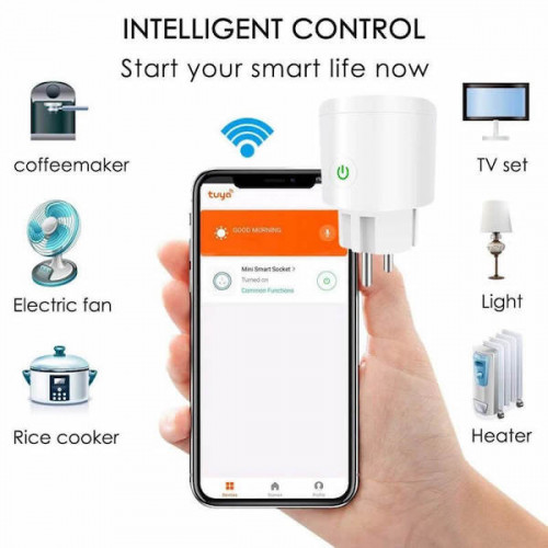 Умная розетка ZigBee 16А OT-HOS08