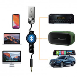 Bluetooth AUX адаптер 3.5 мм (для авто) PCB21