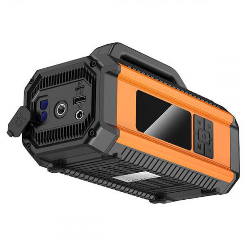 Пусковое устройство HOCO QS4 10000mAh (пуско-зарядное, с компрессором и Power Bank)