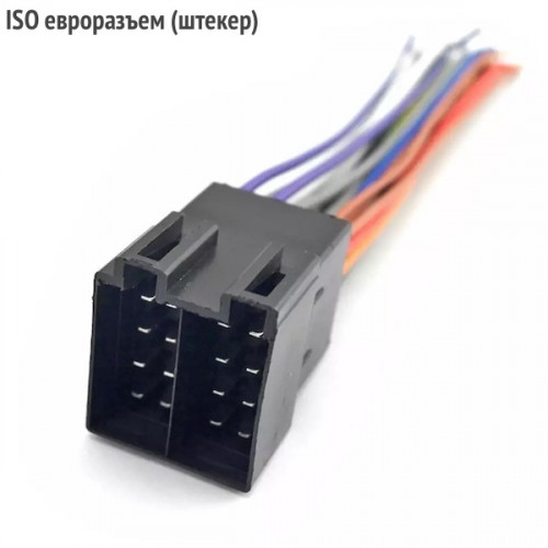 ISO разъем (штекер) ASH-002 для автомагнитол