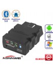 Диагностический автомобильный сканер ELM327, OBD-2, BT5.0 Konnwei KW-902 (iOS/Android)