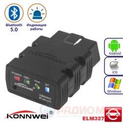 ELM327 BT5.0  v1.5 сканер Konnwei KW-902