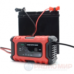 Зарядное устройство для АКБ 12В, макс ток 6A, Foxsur FBC1206D