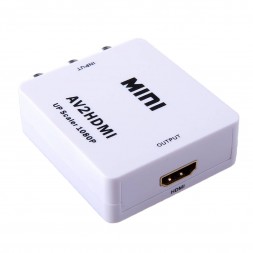 Переходник RCA→HDMI (AV to HDMI) AVW52 Переходник RCA→HDMI (AV to HDMI) AVW52