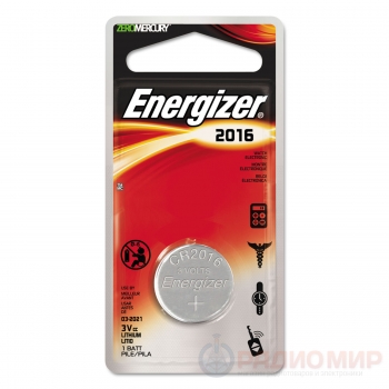 Батарейка CR2016 Energizer 