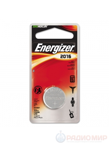 Батарейка CR2016 Energizer 