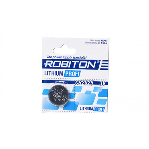 Батарейка CR2025 Robiton