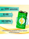Аккумулятор 6F22 Крона 8.4 В 100 мА·ч Орбита