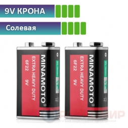6F22 Minamoto батарейка 9V крона