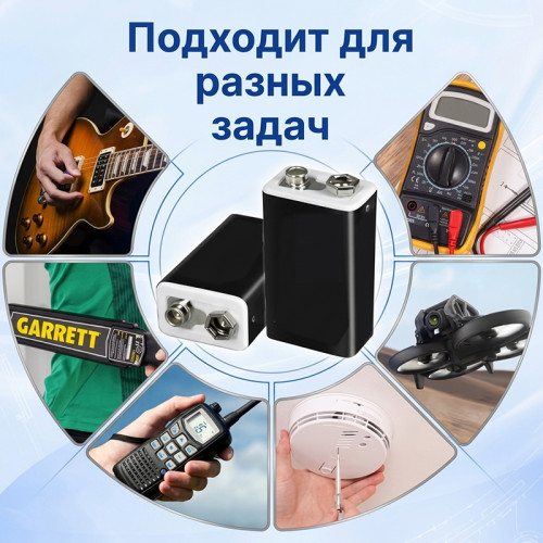 Батарейка Крона 9V Ergolux 6LR61 Alkaline