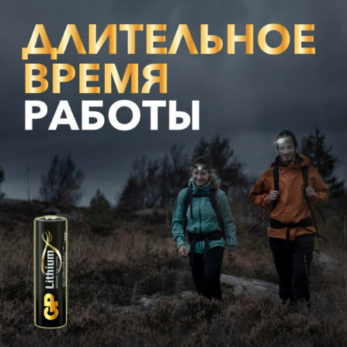 Батарейка AA (FR6) литиевая GP
