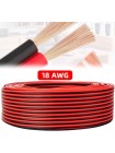 Провод силиконовый двужильный AWG18 (2×0.75 мм²)