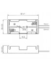 Отсек для 2 x AAА(R03) батареек, аккумуляторов BH421