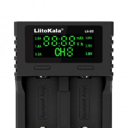 Зарядное устройство для 18650х2 Li-ion LiFePO4 NiMH LiitoKala Lii-S2