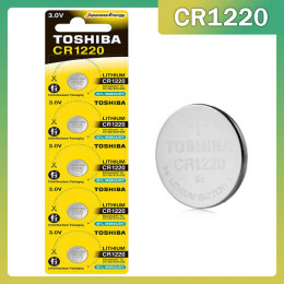 CR1220 батарейка Toshiba литиевая 3V, 1шт
