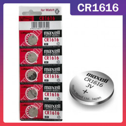 CR1616 Maxell батарейка 3V, 1шт