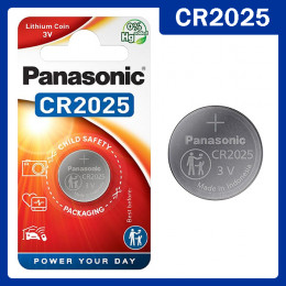 CR2025 Panasonic батарейка 3V, 1шт