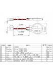 Батарейка CMOS CR2032 с коннектором 2pin для BIOS