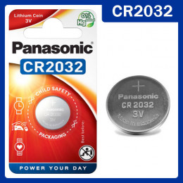 CR2032 Panasonic батарейка 3V, 1шт