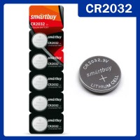 CR2032 Smartbuy батарейка 3V, 1шт