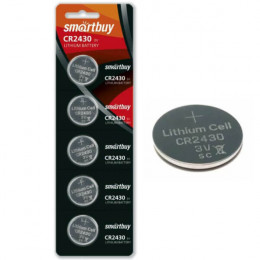 CR2430 Smartbuy батарейка 3V, 1шт