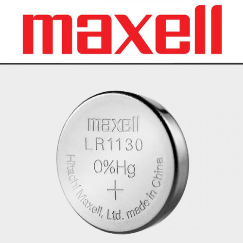 Батарейка Maxell LR1130 (G10 / 389A), 1.5 В