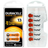 Батарейка ZA13 Duracell для слухового аппарата