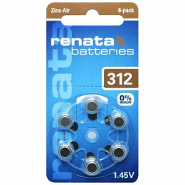 ZA312 батарейка Renata, 1шт