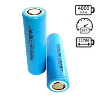 21700 4000мАч аккумулятор ICR 20A, 1шт