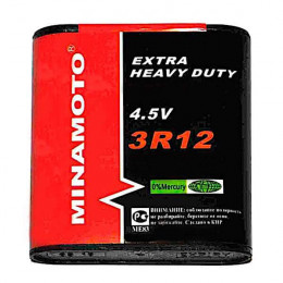 Батарейка 3R12 Minamoto 4.5V, 1шт